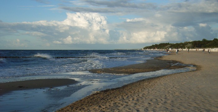 Am Strand von Heiligendamm